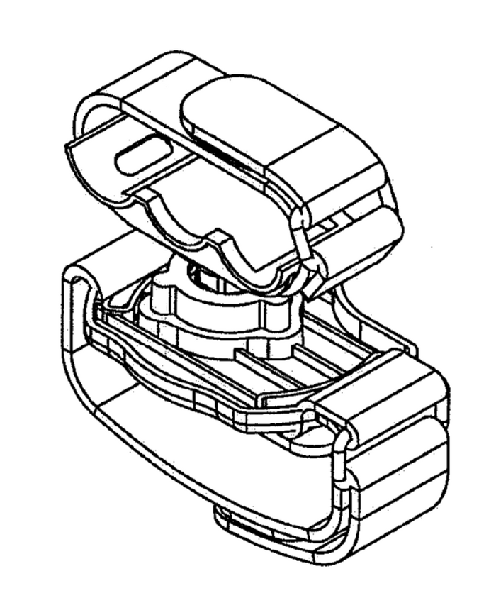 Original Rota shell and strap diagram